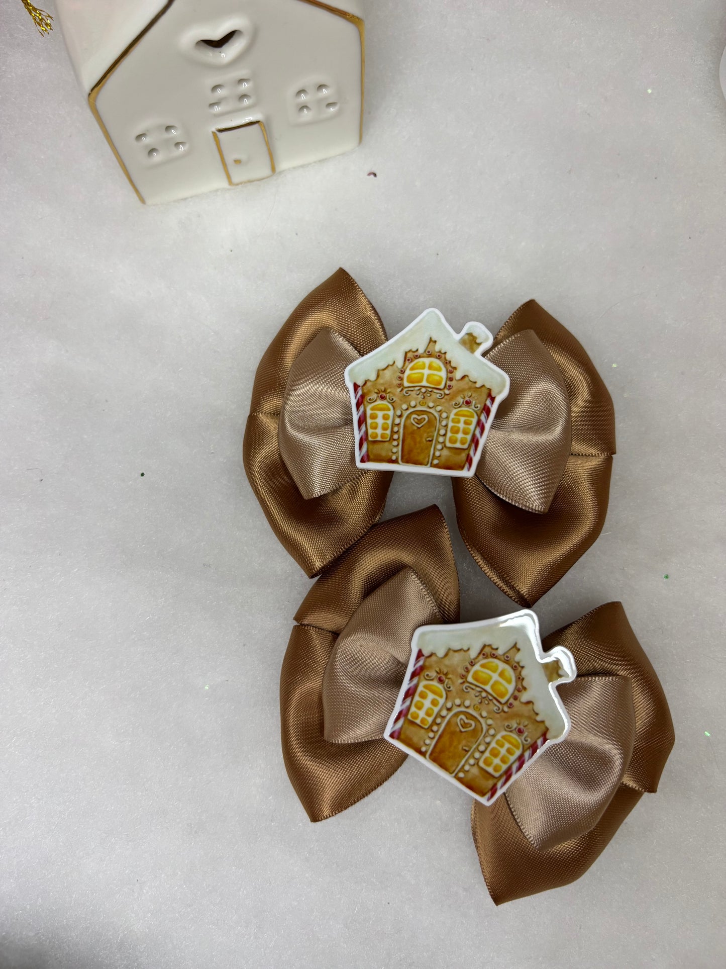 Baked gingerbread house🤎