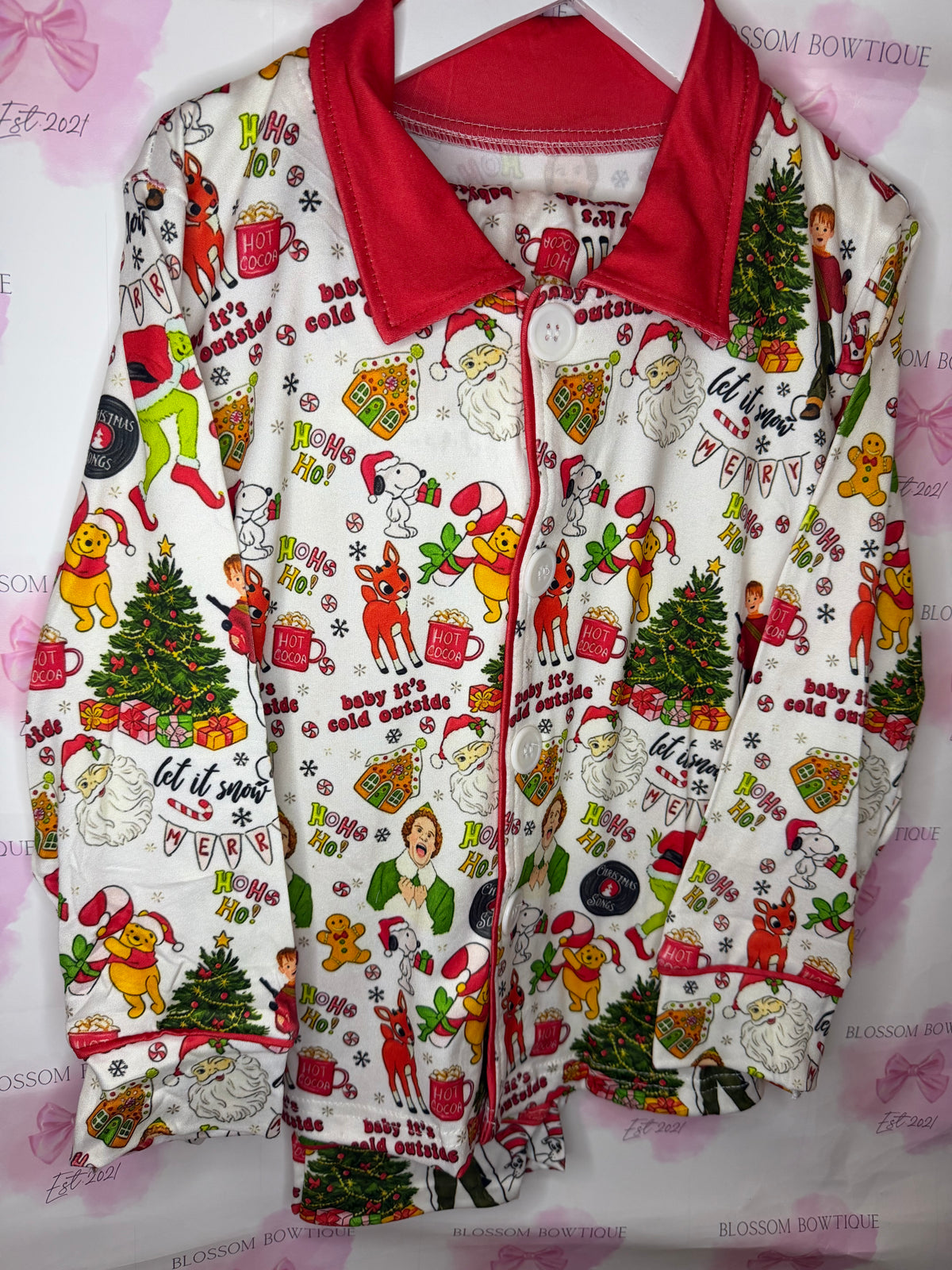 Christmas movies 🍿 Boys Christmas pyjamas (PREORDER)