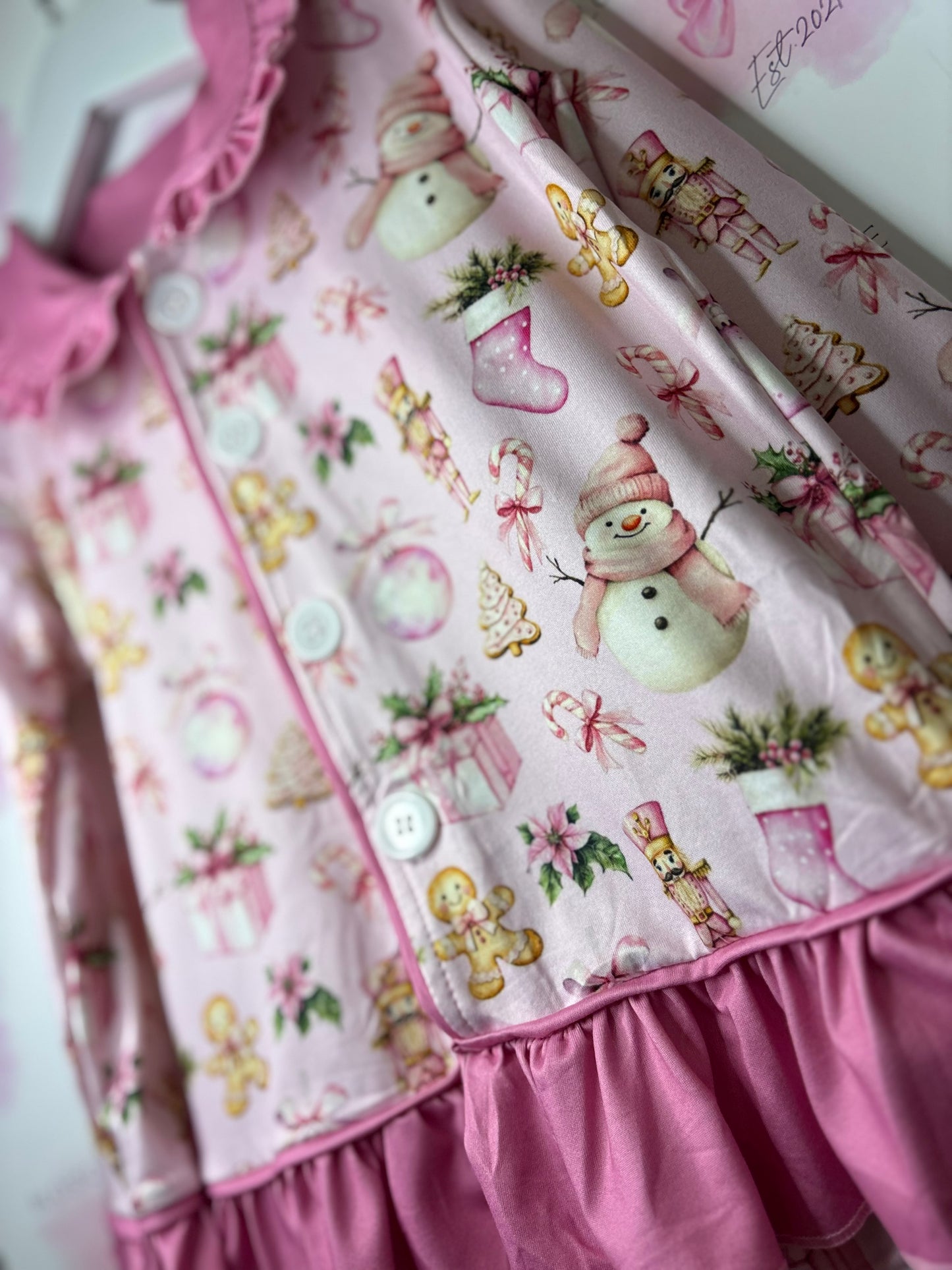Dreaming of a pink Christmas women’s pyjamas (PRE ORDER)