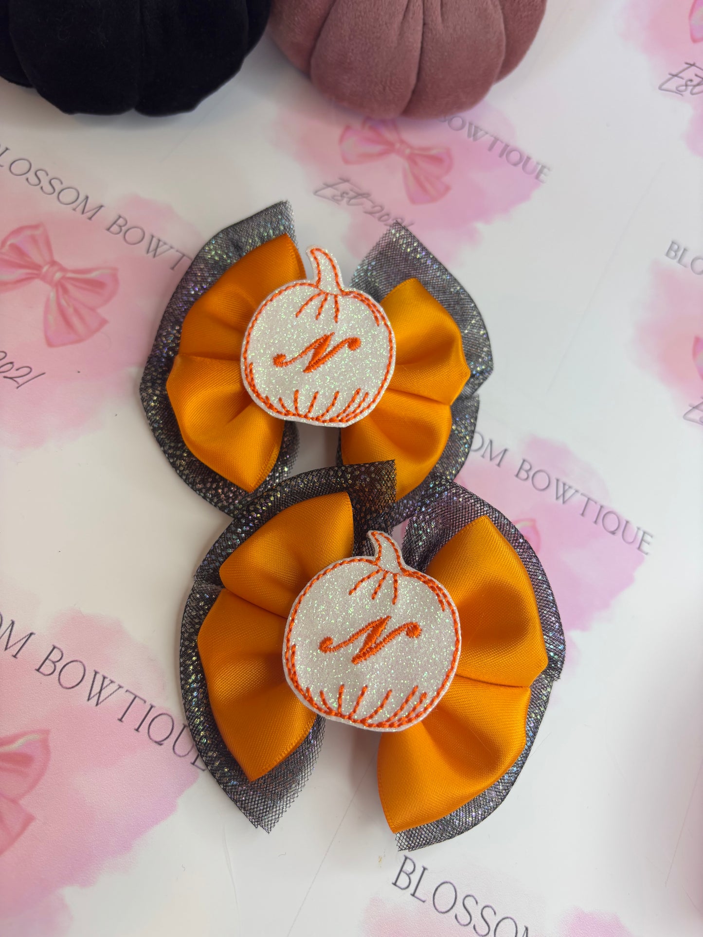 Initial pumpkins 🎃