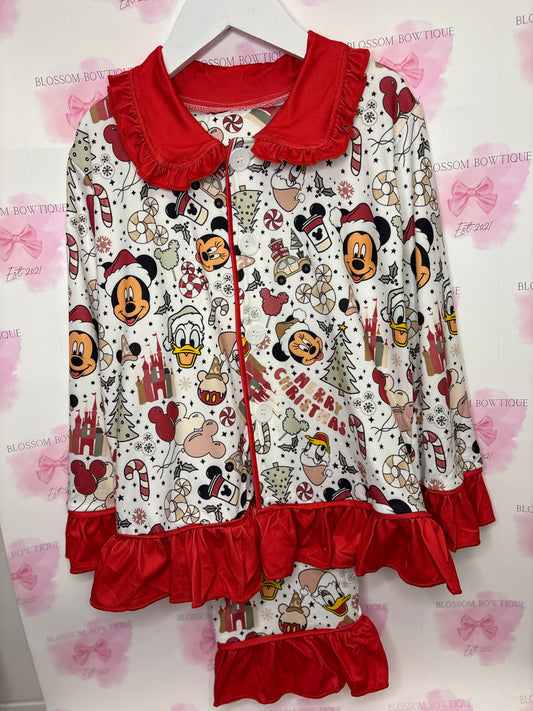 Women’s mickey Christmas pyjamas (PRE ORDER)