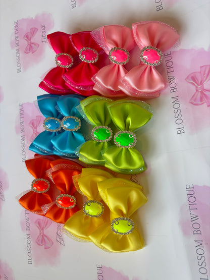 Neon mini piggies