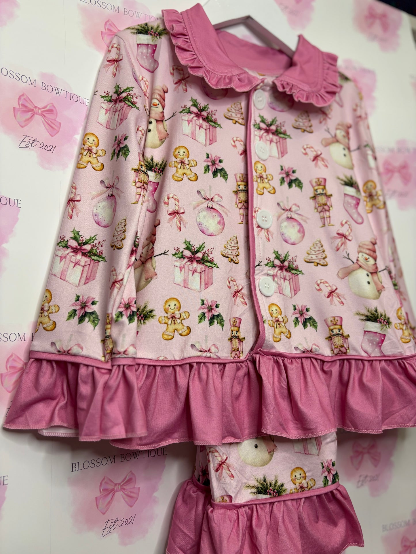 Dreaming of a pink Christmas women’s pyjamas (PRE ORDER)
