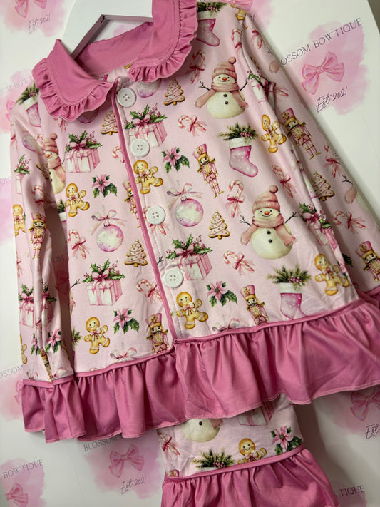 Dreaming of a pink Christmas women’s pyjamas (PRE ORDER)