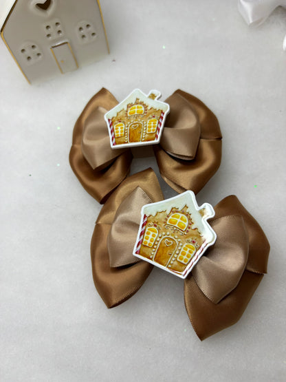 Baked gingerbread house🤎