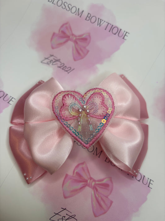 Iridescent sparkle hearts 💕