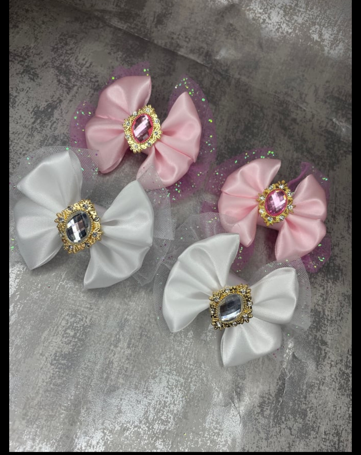 Glitzy piggies