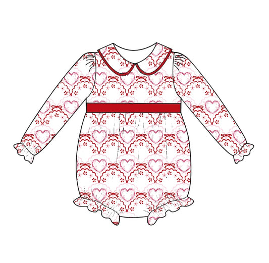 BB girls valentines romper❤️ (pre order)