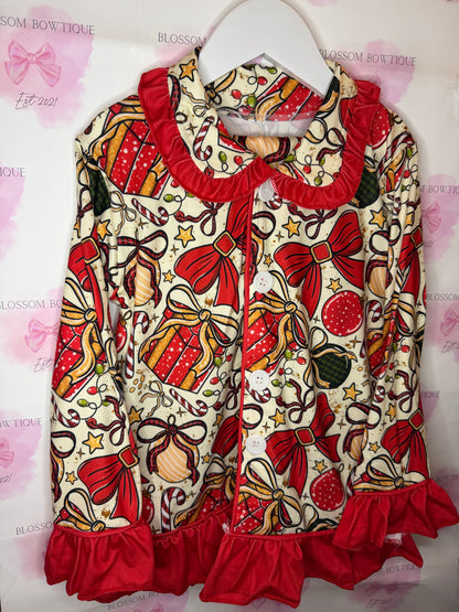 Glitz & Glam girls Christmas pyjamas (PREORDER)