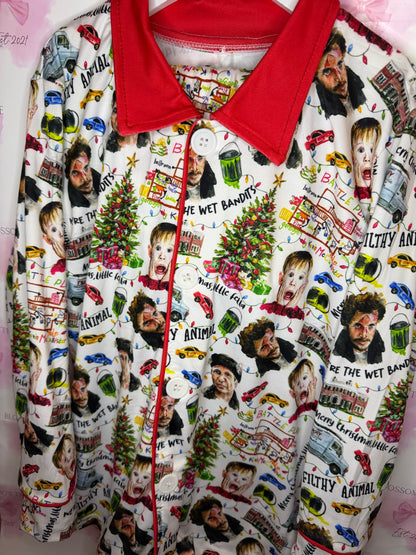 Ya’ filthy animal! Mens Christmas pyjamas (PREORDER)